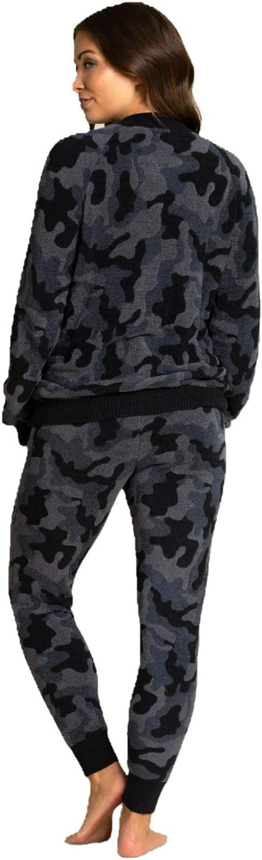 Cozychic Ultra Lite Camo Zip-Up Bomber, Zip Jacket for Women