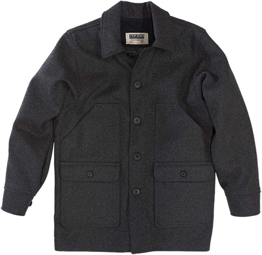 Mackinaw Coat - Outerwear Men'S Flannel Jacket, Wool Coat for Men
