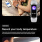 Keep Health Fitness Trackers for Women Men, Amoled Fitness Tracker for Android&Ios, Alarm Stopwatch Fitness Tracker with Blood Pressure Monitor, Calories Burned IP68 Waterproof Fitness Step Tracker