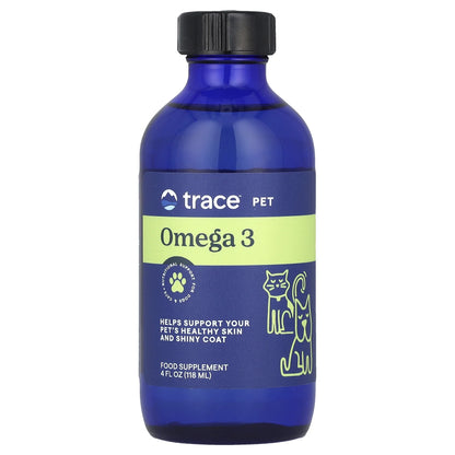 Minerals ® Pet, Omega 3, for Dogs and Cats, 4 Fl Oz (118 Ml)