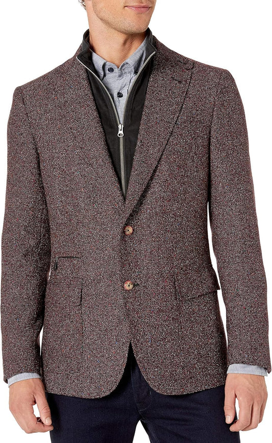 Men'S Downhill Woven Sportcoat Donegal