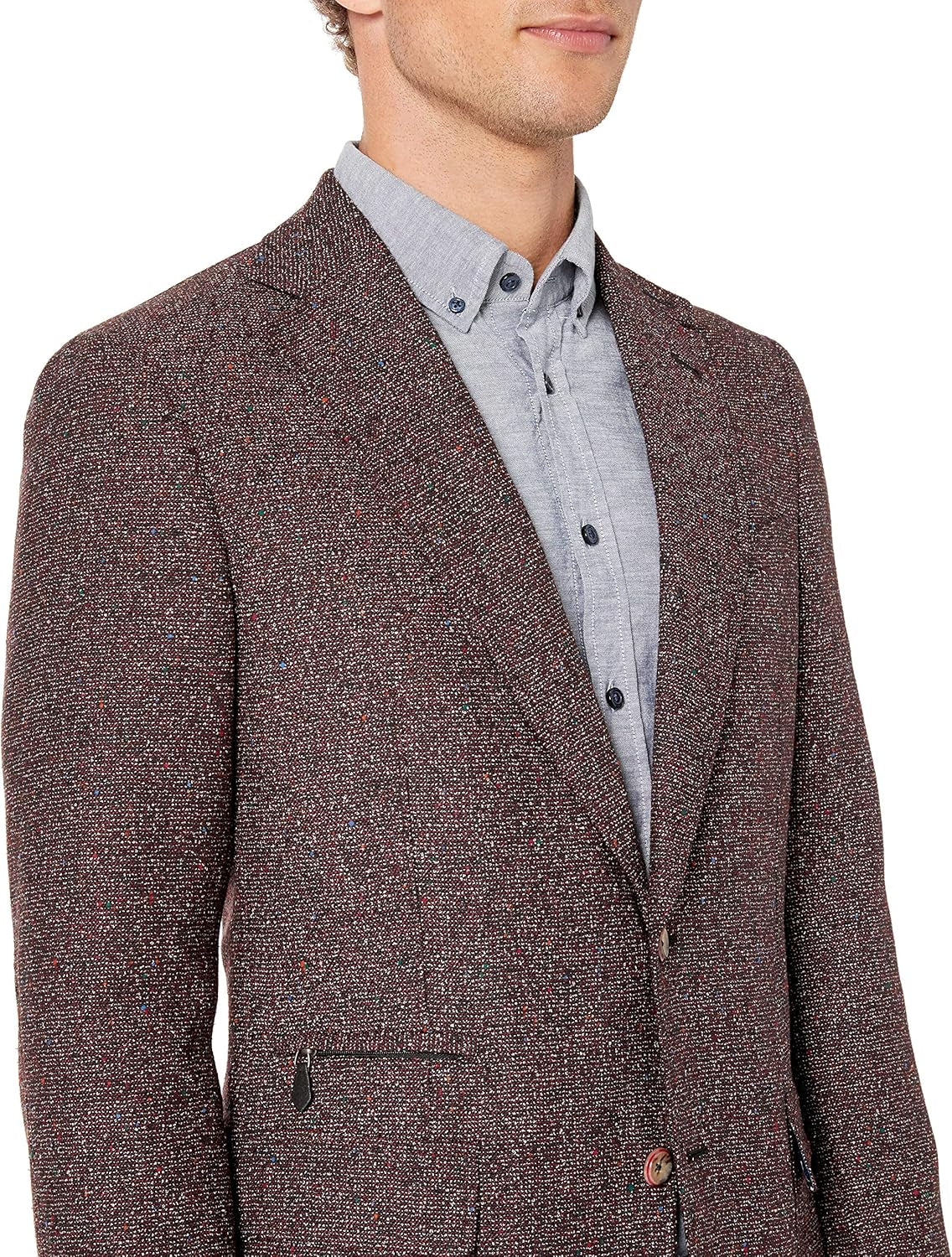Men'S Downhill Woven Sportcoat Donegal