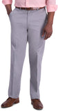 Men'S Iron Free Premium Khaki Classic Fit Flat Front Expandable Waist Casual Pant (Regular and Big & Tall Sizes)