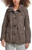 Women'S Lightweight Cotton Military Jacket (Standard & plus Sizes)