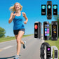 Keep Health Fitness Trackers for Women Men, Amoled Fitness Tracker for Android&Ios, Alarm Stopwatch Fitness Tracker with Blood Pressure Monitor, Calories Burned IP68 Waterproof Fitness Step Tracker