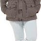 Women'S Lightweight Cotton Military Jacket (Standard & plus Sizes)